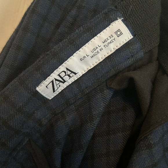 NWOT Zara plaid pants - Picture 4 of 4